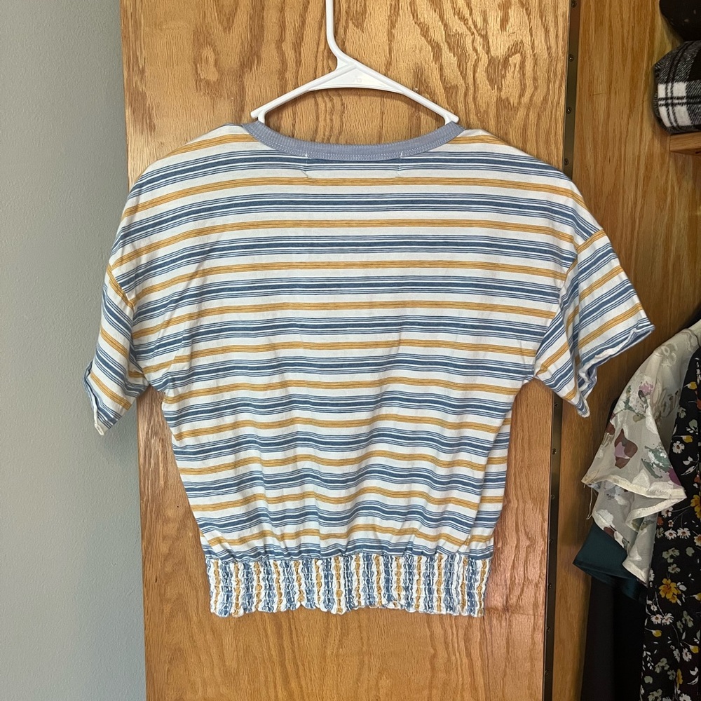 Code x Mode Striped Cropped Tee - Picture 4 of 4